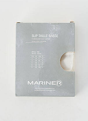 Chilot elasticitate alb MARINER bărbat