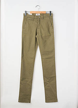 Pantalon chino elasticitate mărime normală verde EMYLE bărbat