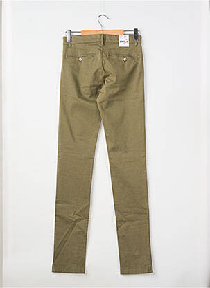 Pantalon chino elasticitate mărime normală verde EMYLE bărbat