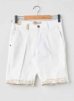 Bermudă alb SEA BARRIER bărbat