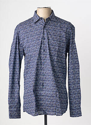 Cămașă cu mâneci lungi albastru MARVELIS bărbat