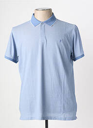 Polo elasticitate mâneci scurte albastru SEA BARRIER homme