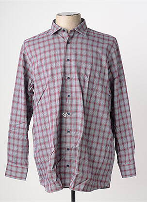 Cămașă cu mâneci lungi roșu MARVELIS bărbat