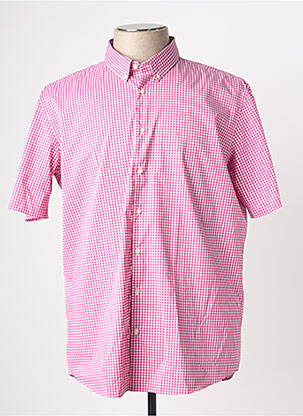 Cămașă cu mâneci scurte roșu PIERRE CARDIN bărbat