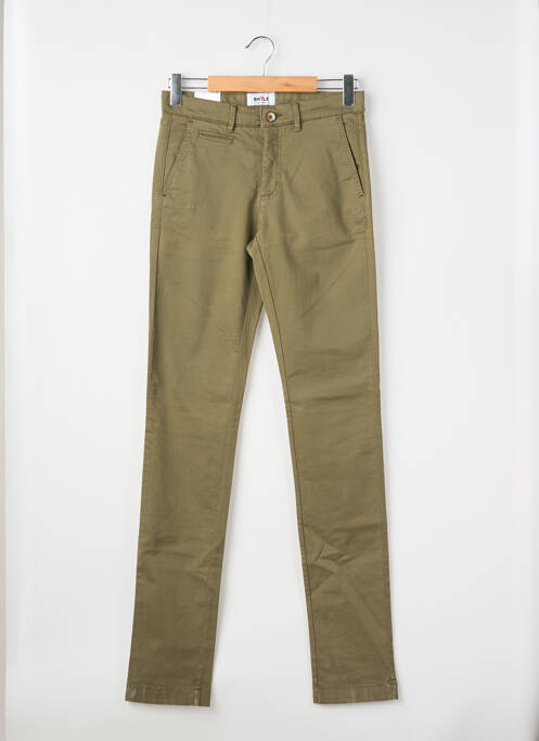 Pantalon chino verde EMYLE bărbat