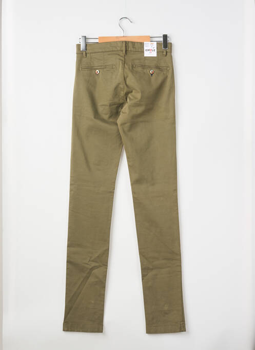 Pantalon chino verde EMYLE bărbat