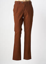 Pantalon chino elasticitate mărime normală maro EMYLE homme