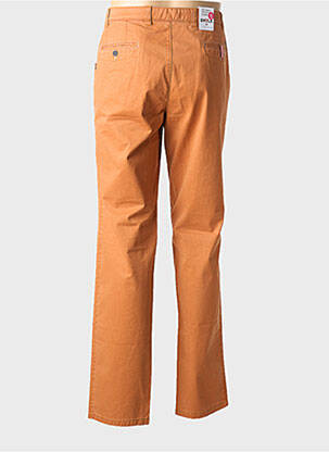 Pantalon chino elasticitate mărime normală portocalie EMYLE bărbat