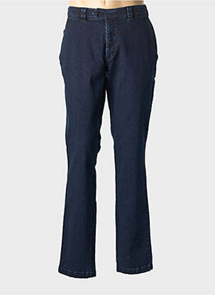 Pantalon chino elasticitate mărime normală albastru EMYLE bărbat