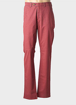 Pantalon chino elasticitate mărime normală roșu EMYLE bărbat