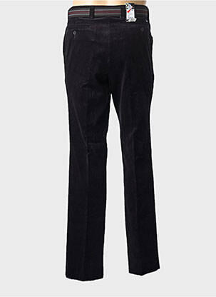 Pantalon drept elasticitate mărime normală negru LUIGI MORINI bărbat
