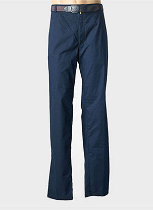 Pantalon chino albastru LUIGI MORINI bărbat