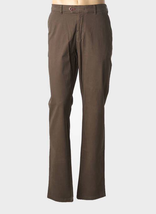 Pantalon chino maro LM CONFECTION bărbat