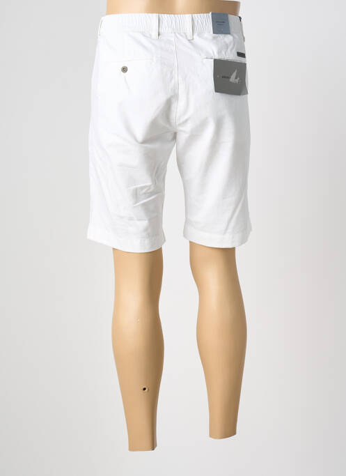 Bermudă talie elastică mărime normală alb PIERRE CARDIN homme