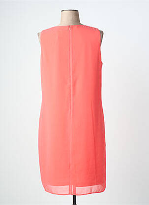 Rochie midi croială fluidă fără mâneci portocalie GREGORY PAT femeie