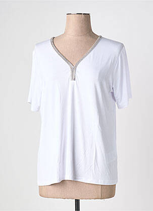 Tricou alb LEO & UGO femeie