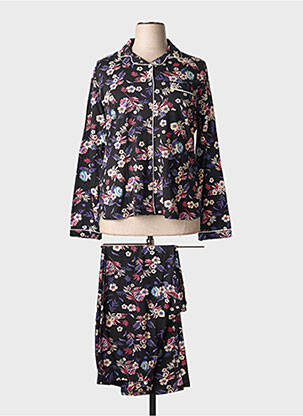 Pijama negru PASTUNETTE femeie