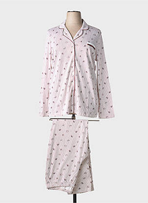 Pijama țesătură jerseu roșu SENORETTA femeie