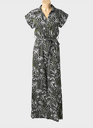 Salopetă-pantalon verde LEO & UGO femeie