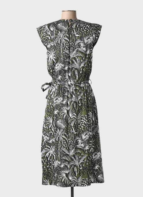 Rochie midi verde LEO & UGO femeie