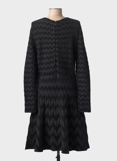 Rochie midi negru LEO & UGO femeie