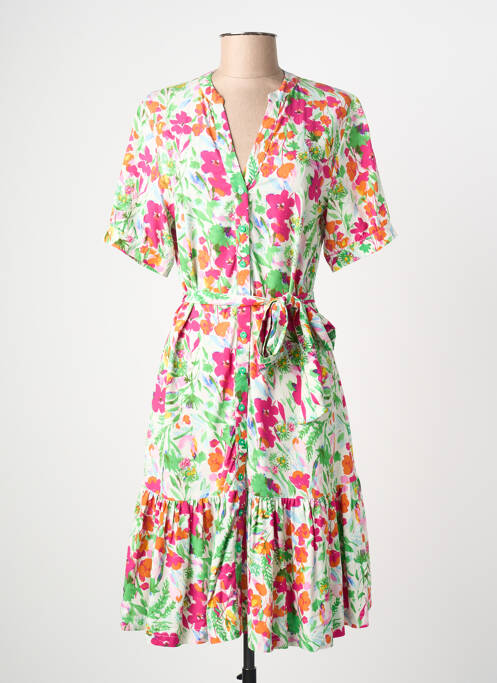 Rochie midi verde LEO & UGO femeie