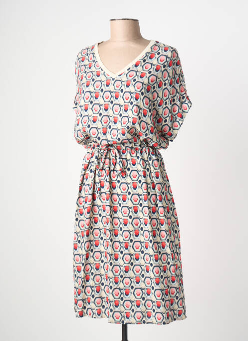 Rochie midi bej TONI femeie