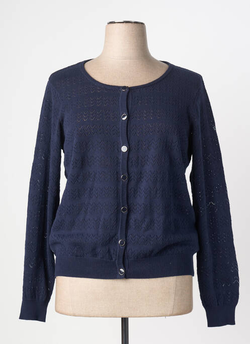 Vestă cu mâneci lungi albastru ELLE EST OU LA MER femeie