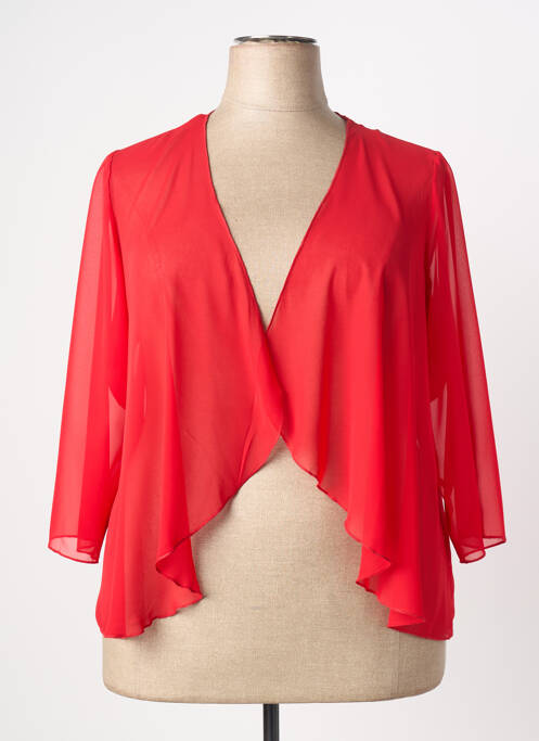 Vestă cu mâneci lungi roșu GUY DUBOUIS femeie