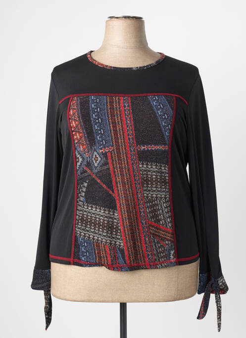 Top negru GRIFFON femeie