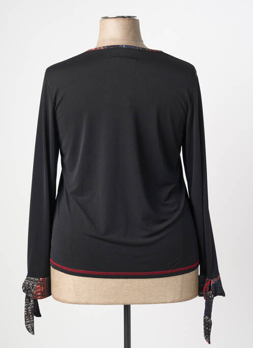 Top negru GRIFFON femeie