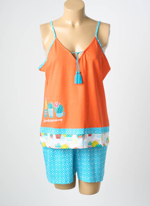 Pijama portocaliu ROSE POMME femeie