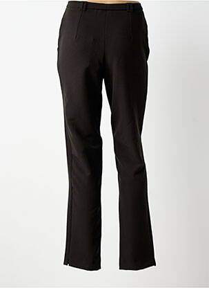 Pantalon drept elasticitate mărime normală negru GUY DUBOUIS femeie