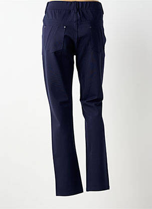 Pantalon drept elasticitate mărime normală albastru TELMAIL femeie