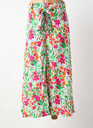 Fustă lungă verde LEO & UGO femeie