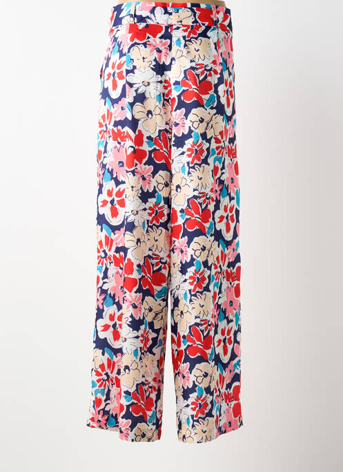 Pantalon larg albastru LEO & UGO femeie