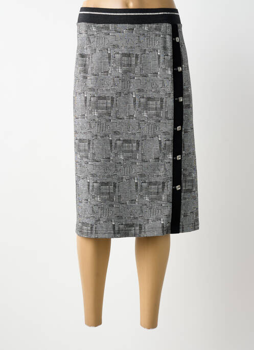 Fustă midi gri GUY DUBOUIS femeie