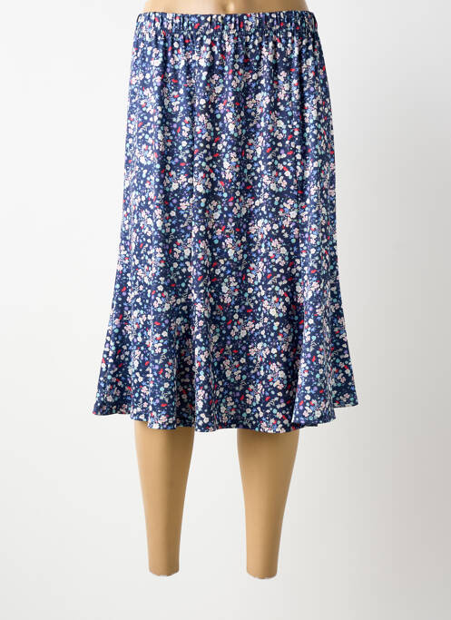 Fustă midi albastru GUY DUBOUIS femeie