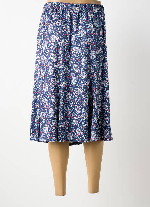 Fustă midi albastru GUY DUBOUIS femeie