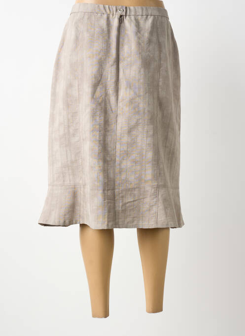 Fustă midi gri GUY DUBOUIS femeie