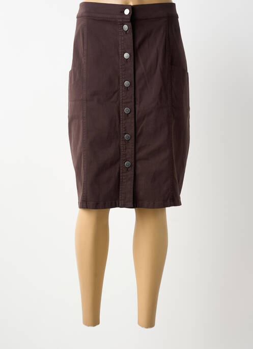 Fustă midi maro MERI & ESCA femeie