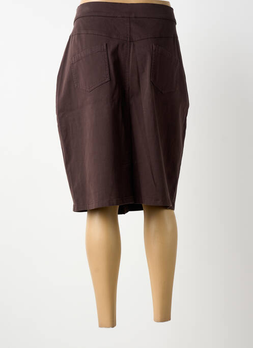 Fustă midi maro MERI & ESCA femeie