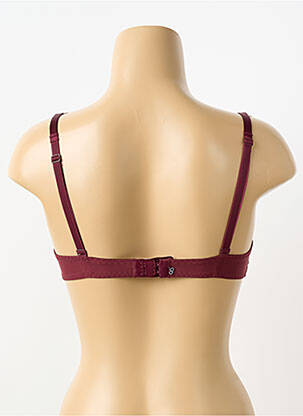 Sutien efect material satinat top sutien modelat roșu SIMONE PERELE femeie