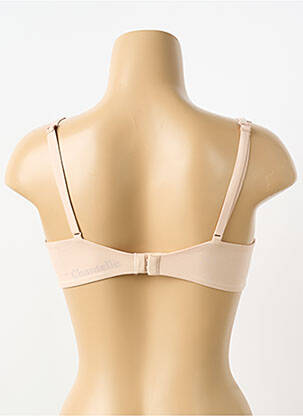 Sutien efect material satinat sutien cupe întregi cu decolteu înalt piele CHANTELLE femeie