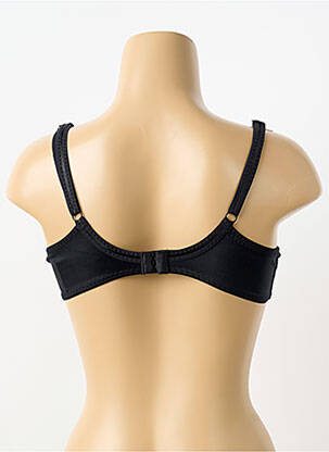 Sutien efect material satinat sutien cupe întregi cu decolteu înalt negru CHANTELLE femeie