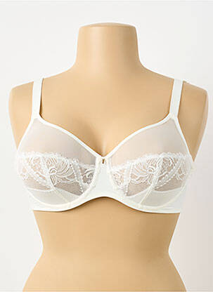 Sutien bretea multi poziție sutien cupe întregi cu decolteu înalt bej CHANTELLE femme