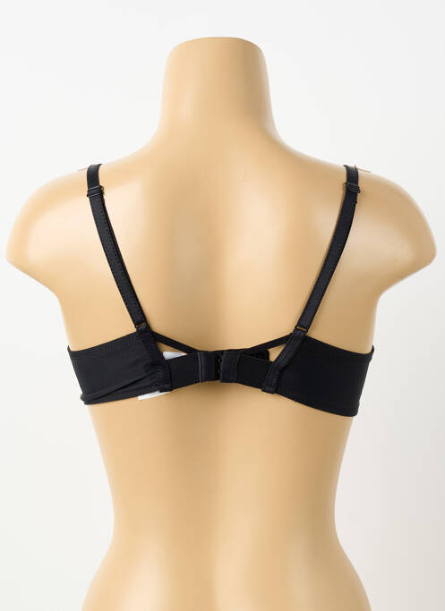 Sutien bretea multi poziție sutien balconet cu decolteu înalt negru CHANTELLE femme