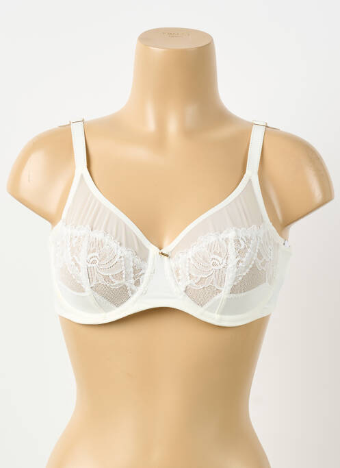 Sutien bretea multi poziție sutien cupe întregi cu decolteu înalt bej CHANTELLE femme