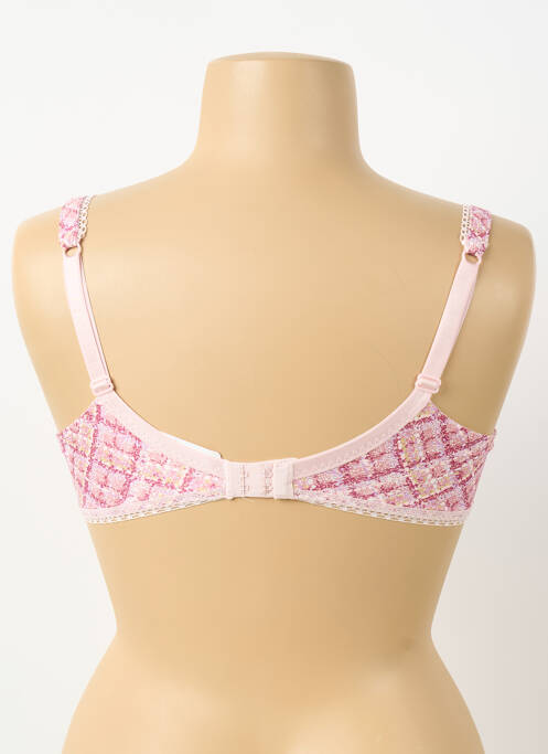 Sutien sutien cupe întregi cu decolteu înalt sutien cupe întregi cu decolteu înalt roz ANTIGEL femme