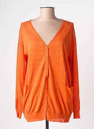 Vestă cu mâneci lungi portocaliu ZYGA femeie